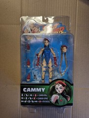 CAMMY – SOTA TOYS Street Fighter Round 2 6″ Action Figure 2005 Sota Toys BLUE