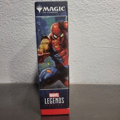 Marvel Legends Magic The Gathering Battle-Damaged Spider-Man Card Included