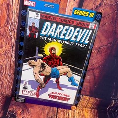 Marvel Legends Series 3 Daredevil The Man Without Fear Comic Book Collector Wall