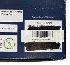 Doctor Who Second Dr&Black TARDIS from The War Games Action Figure Set New READ