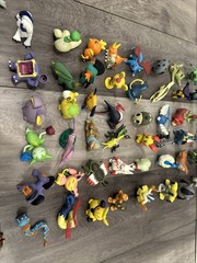 Pokemon Lot Of 60 Hua Nyugz Branded Vintage Mini Figures Mixed Condition