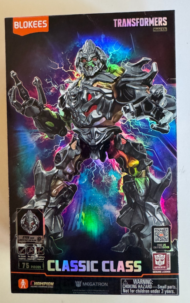 Blokees Transformers Classic Class 10 Megatron Buildable NEW – FREE SHIPPING