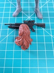 Marvel Legends Black Widow Gray Suit 2010 Winter Soldier 2-pack Toys R Us