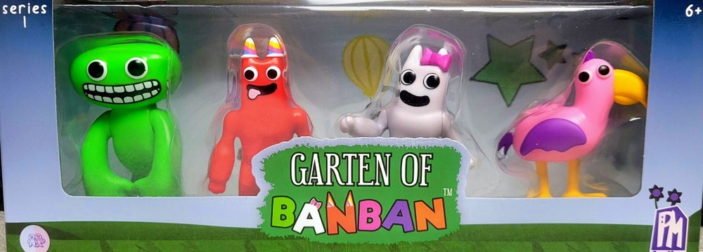 GARTEN OF BANBAN 4 Pack Series 1 Figurines Phat Mojo 2024