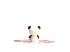 PANDA Bear Mini PVC Vending Capsule Figure 2.5″