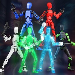 Luminous 13 Action Figure 1.8 x 1.15 x 1.58 inches, 6pcs 13 Set