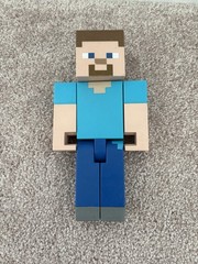 Minecraft Steve 8.5″ Inch Poseable Action Figure Big Scale Toy Mattel 2017