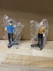 Hamilton Gifts 4 Inch Capt Kirk & Mr. Spock. Star Trek Figures. NIP Box 281