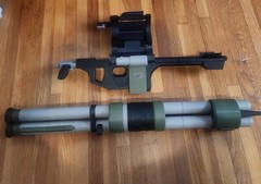 Halo M41 SPNKR Rocket Launcher Cosplay Prop Replica 3D Printed FREE SHIPPING