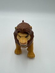 The Lion King Fighting Action Adult SIMBA Vintage 1994 Disney Toy Figure Battle