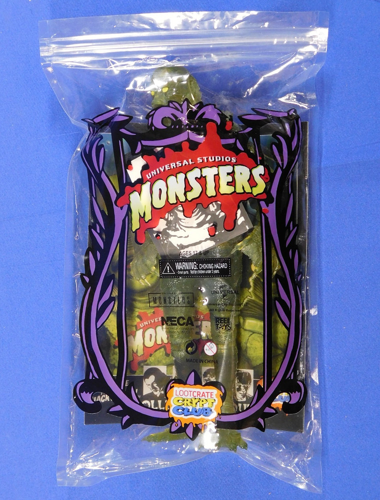 CREATURE FROM BLACK LAGOON CRYPT CLUB LOOT CRATE FIGURE NECA BURGER KING STYLE