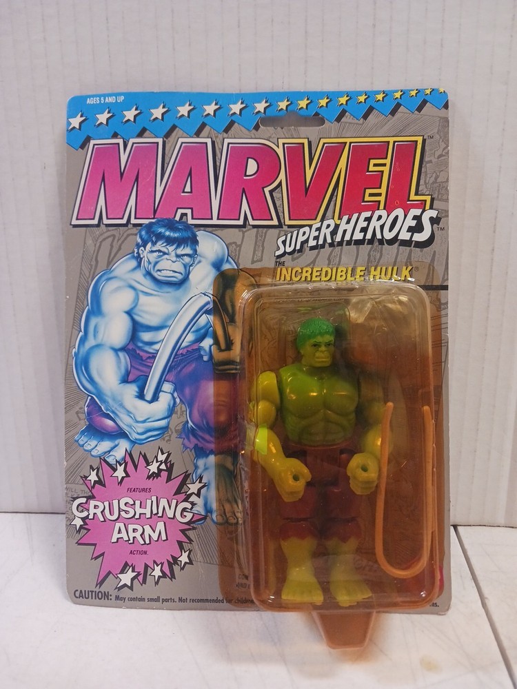 Marvel Super Heroes Crushing Arm Incredible Hulk 1993 Toy Biz Figure