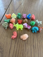 Large Lot Of Squinkies , Shopkins, Puzzle Eraser, Generic Squinkies 170? Pieces