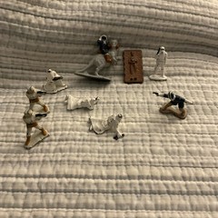STAR WARS MICRO COLLECTION 1982 die Cast Metal Lot Of 9 Figures* Must Look*