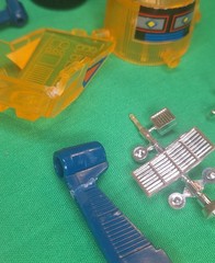 Micronauts Alphatron Mego Vintage 1979 100% Complete Figure Working Motor
