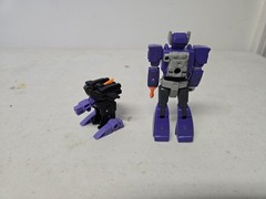 1990 Transformers G1 Action Master Soundwave & Fistfight, No Weapons