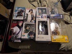 Prize Figures And Pup