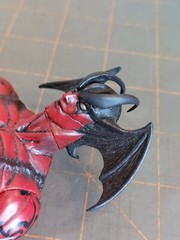 Fewture Devilman Tribal Amon Devil man Rare Figure Go Nagai 10″ Loose Red Black