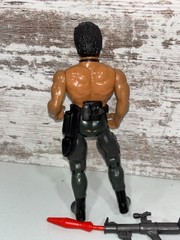 Vintage 1985 Coleco Rambo Force of Freedom Action Figure w/ Weapons Incomplete