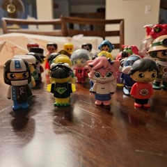 Ryan’s World Assorted Action Figures Lot of 49 Toys Character Variety Sizes