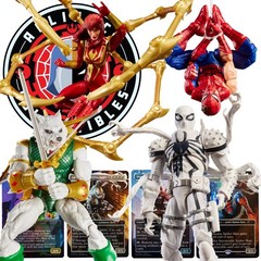 IN HAND! Marvel Legends Magic the Gathering SPIDER-MAN 6″ Hasbro Figure Set of 4