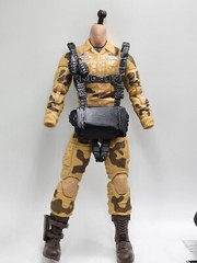 3d Printed AIRBORNE PARACHUTE HARNESS 1:12 6″ GI Joe Classified/Marvel Legend
