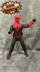 Custom 8″ Mego Scale SpiderMan Assassin Peter Parker Action Figure & Display Box