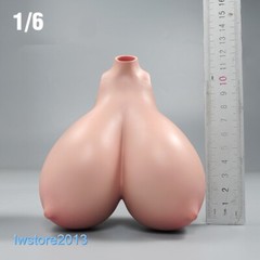 1:6 Suntan Super Large Breast Bust Cover Model For 12” Female TBL Figure Body