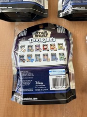 5X NEW Sealed Disney Star Wars DOORABLES HYPER PEEK Figure + Card Blind Bags