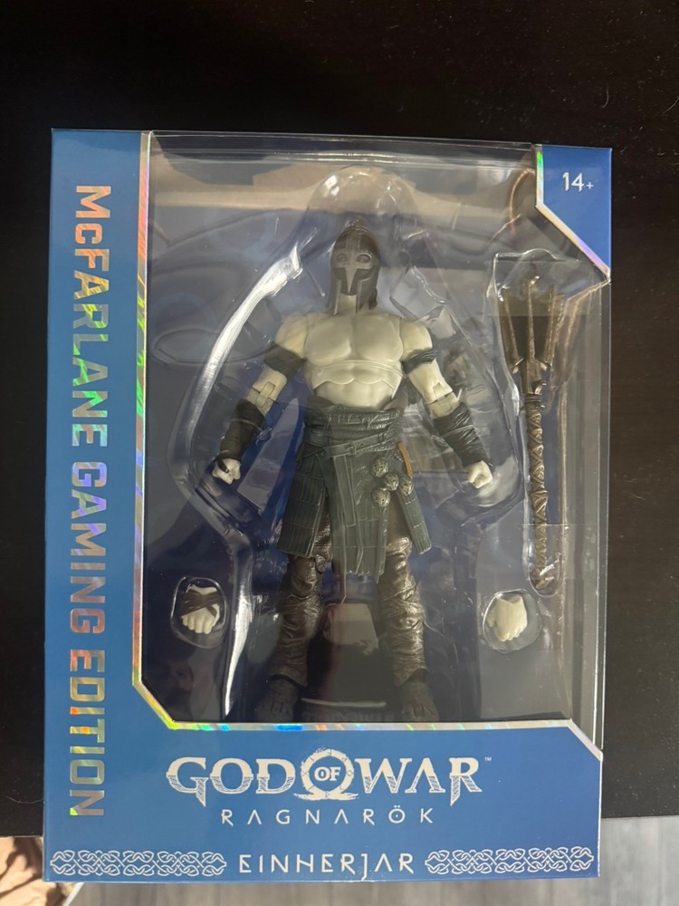 God Of War Ragnarok – Einherjar Gaming Edition 7″ Figure – In hand