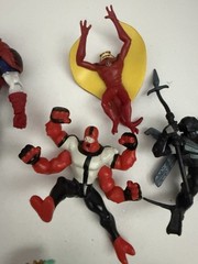 Mixed Toy Figure Lot Ben 10 Transformers Paw Patrol Among Us Dr Seuss 12 pcs