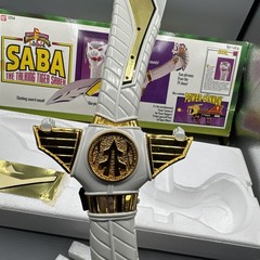 Bandai Mighty Morphin Power Rangers 1994 SABA “The Talking Tiger Saber” in box