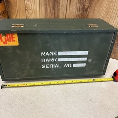 1964 GI Joe Footlocker and Many Accessories Vintage GI Joe