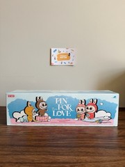 POP MART Labubu The Monsters Pin for Love Plush Blind Box A–M N–Z A–Z Single