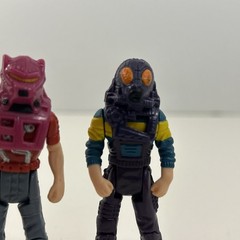 1986 Kenner MASK Matt Trakker & Jaques LaFleur Figures from Volcano w/ Masks