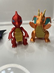 Pokemon bundle Of 2 Articulated Flexi Fugures. Includes Dragonite & Charmeleon