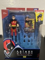 DC Batman BTAS Robin Black & Red BAF Rene Montoya McFarlane Animated 2026 NIH