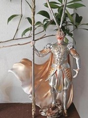 US Stock The Monkey King Figure Wukong Model Decoration Statue Collection Gift