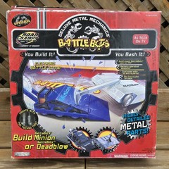 2001 Jakks Pacific BattleBots Road Champs Deluxe Metal Mechanics NEW OPEN BOX
