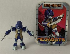 Medabots Action Figures {9} Hasbro Takara Tomy 2.5” Mini Figures & Cards