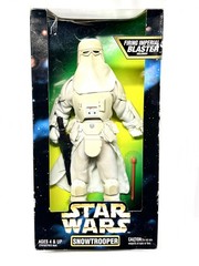 NOS 1997 Star Wars Empire Strikes Back Snow trooper With Firing Blaster