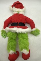 Vintage Dr Suess How The Grinch Stole Christmas Transforming Talking Doll 2000