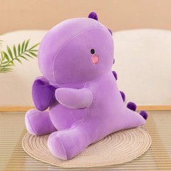 Cute Dinosaur Plush Toy Soft Stuffed Animal Rebound Doll Kids Gift Decor