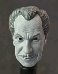 NECA custom fodder Black & White Elder Vincent Price Figure HEAD 1 Accessory