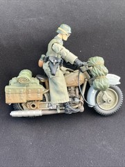 Indiana Jones 3.75” Last Crusade German Motorcycle Soldier Figure Loose READ