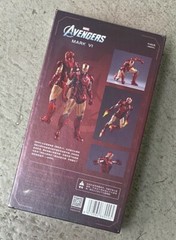 ZD-MK6: ZD Toys Marvel Iron Man Mark 6 Mark VI 7inch action figure, US Seller
