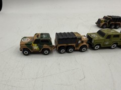 Micro Machines Military Lot 24 Tanks – Mostly Galoob w/Majorette Sonic Flashers