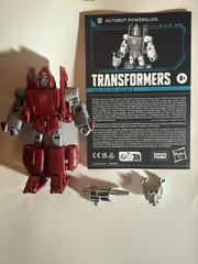 POWERGLIDE TRANSFORMERS AGE OF THE PRIMES NEW LOOSE DELUXE CLASS IN HAND