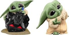 -NEW In Box- STAR WARS 2-Pack Grogu Figures, 2.25-Inch-Scale FREE SHIPPING!