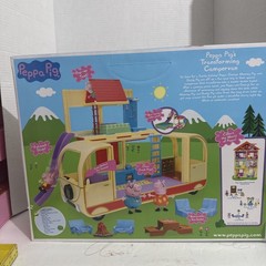 Peppa Pig Transforming Camper Van RV Playset w/ Sounds Tested – 99% Complete Set
